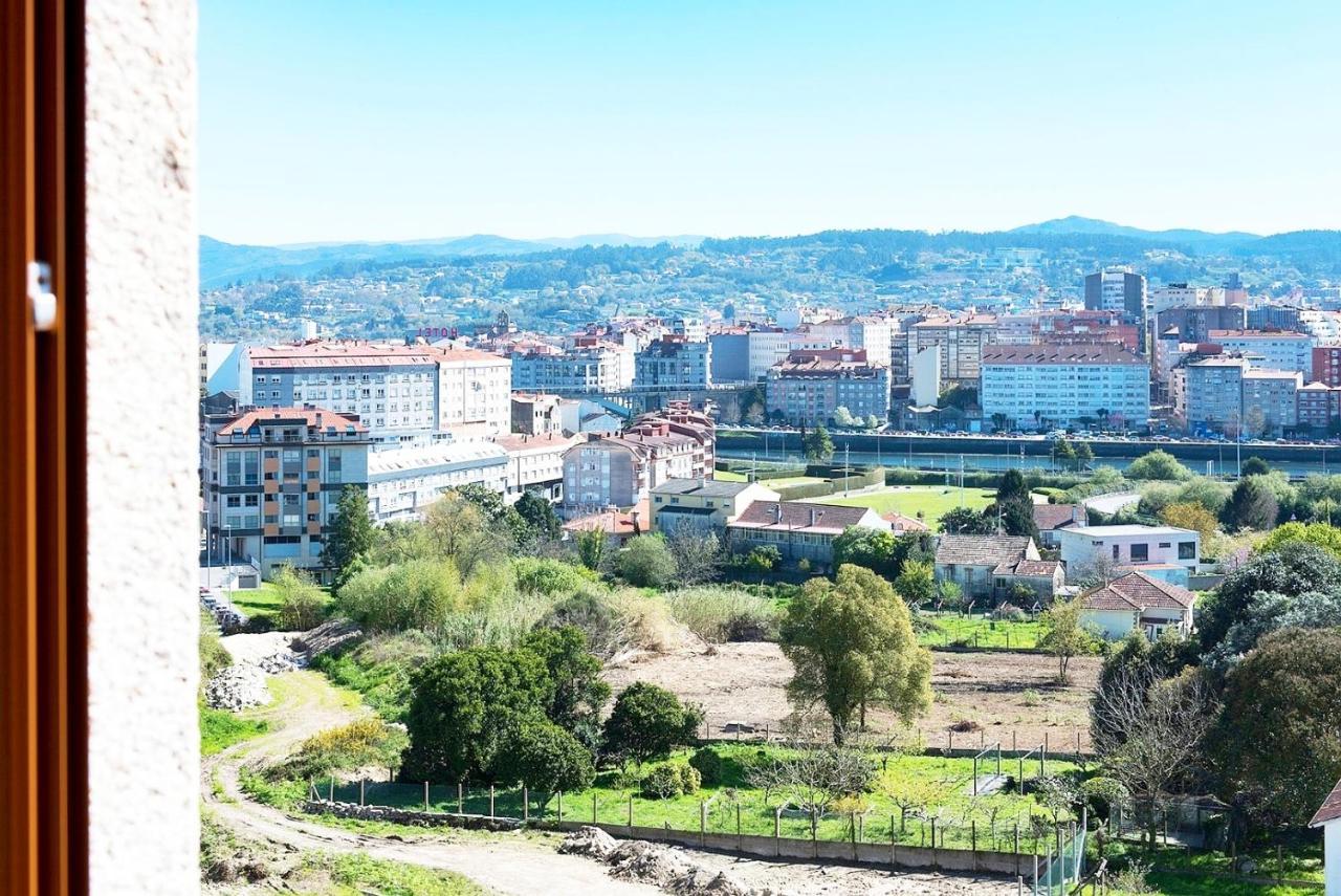 Apt Soleado Y Silencioso - Garaje- A 17 Min Andando Del Centro De Pontevedra Exterior foto