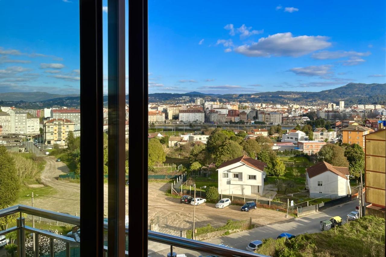 Apt Soleado Y Silencioso - Garaje- A 17 Min Andando Del Centro De Pontevedra Exterior foto